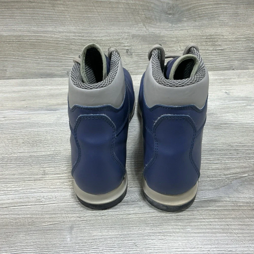 ASOLO Mens Back Country Ski Boots NNN 620 Blue Size 11 Made In Italy RARE VTG